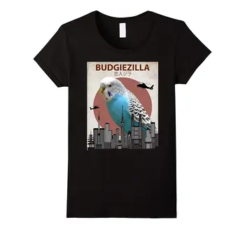 2020 Mode bomuld Budgiezilla | Undulat T-Shirt til Papegøje Undulat-Elskere t-shirt